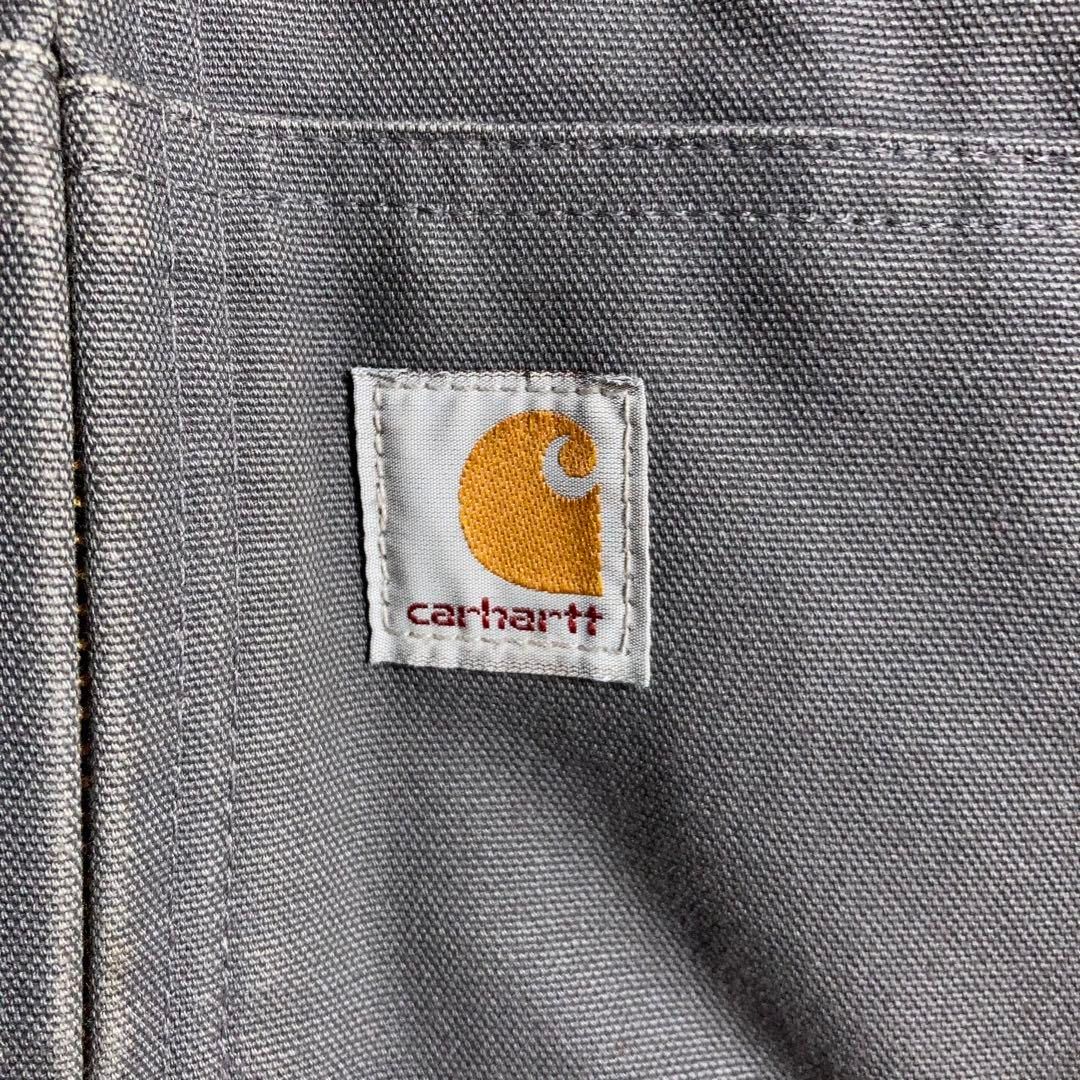 中古　カーハート　ダックアクティブジャケット USA製】Carhartt アクティブジャケット ダック地 グレー L