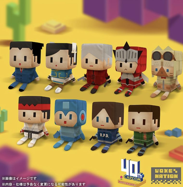 VOXENATION ぬいぐるみ CAPCOM40th バイオハザード レオン・S