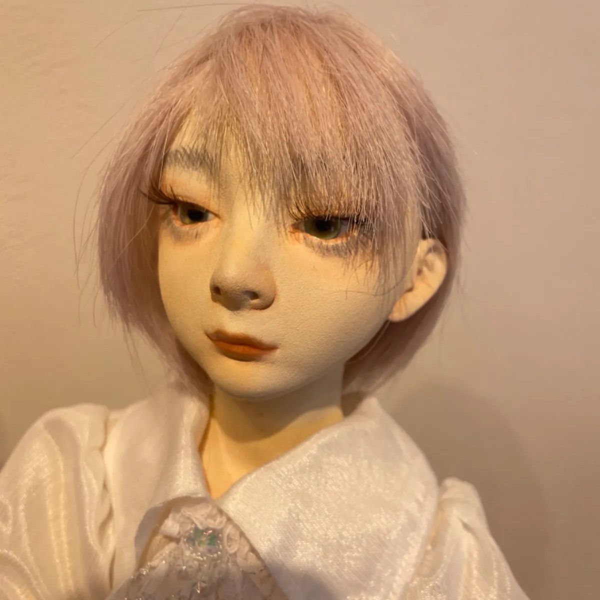 週末メルカリ祭特別価格　球体関節人形　創作人形　柘榴　アンティーク　作家 球体関節人形 創作人形 櫻井紅子作【黒い花弁】｜Yahoo!フリマ（旧