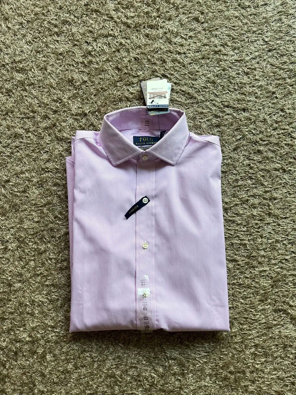 【雷市場（ポンジャン）商品韓国直送】ポロ 新作 ストライプ ドレス シャツ Ralph Lauren(ラルフローレン) ボタン ダウン ビジネスシャツ