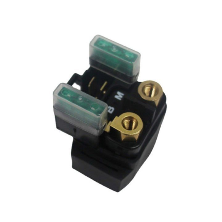 YAMAHA対応バイクスターターリレー 12V セルモーター始動用 ER-6n用1PZ マグネットスイッチ付き 高品質銅線使用で応答性抜群 汎用部品 BRIGHTFACE_UK