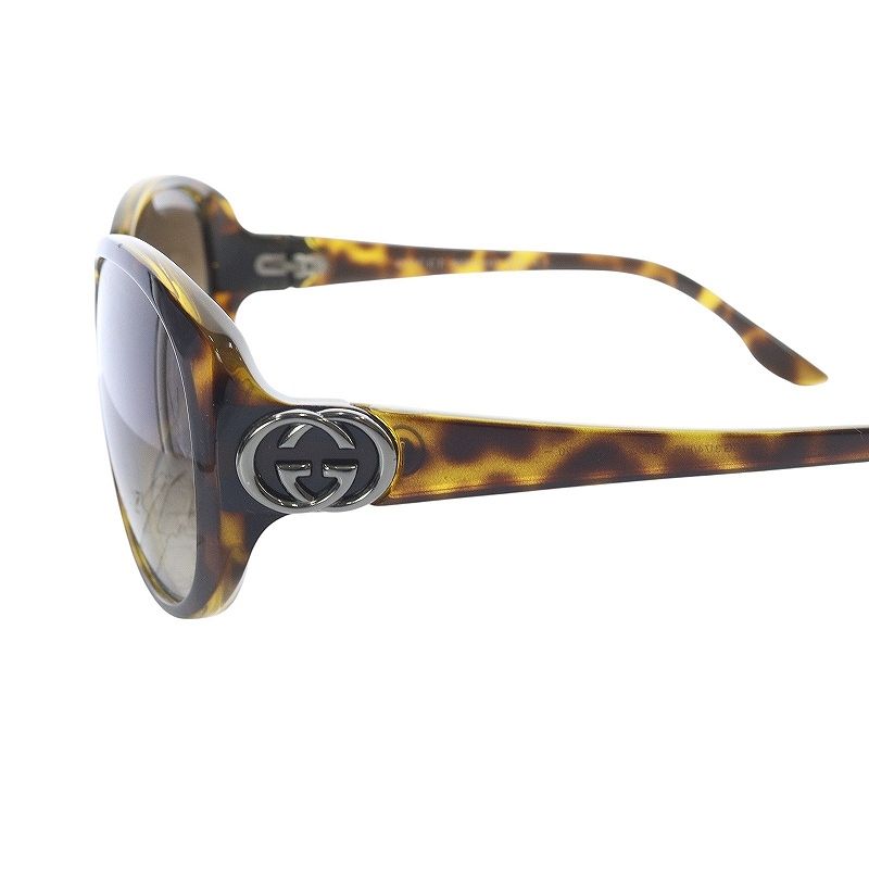 グッチ GUCCI インターロッキングG べっ甲柄 サングラス
