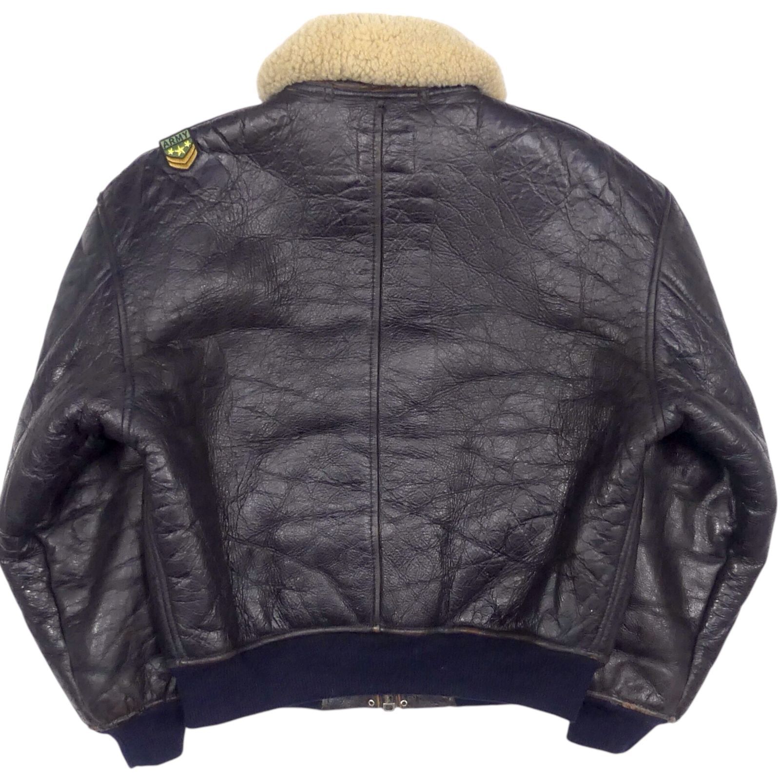 アメリカ製 AVIREX フライトジャケット B-15 アヴィレックス USA製 S  