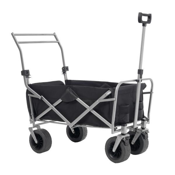 キャリーカート 両手ハンドル キャリーワゴン 軽量 後ろ開け 折りたたみ コンパクト ストッパーつき コンパクト アウトドアワゴン 運動会 キャンプ用品 爆買 MARWIL-DEMENAGEMENTS_CH
