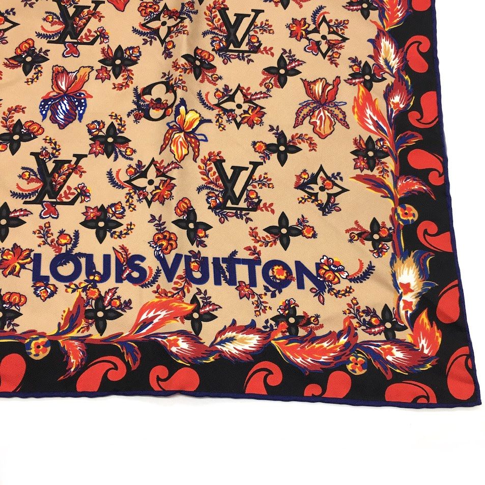倉吉店 LOUIS VUITTON | ルイ ヴィトン ハンカチ カレ70 ランデブー 大判スカーフ M76419 135