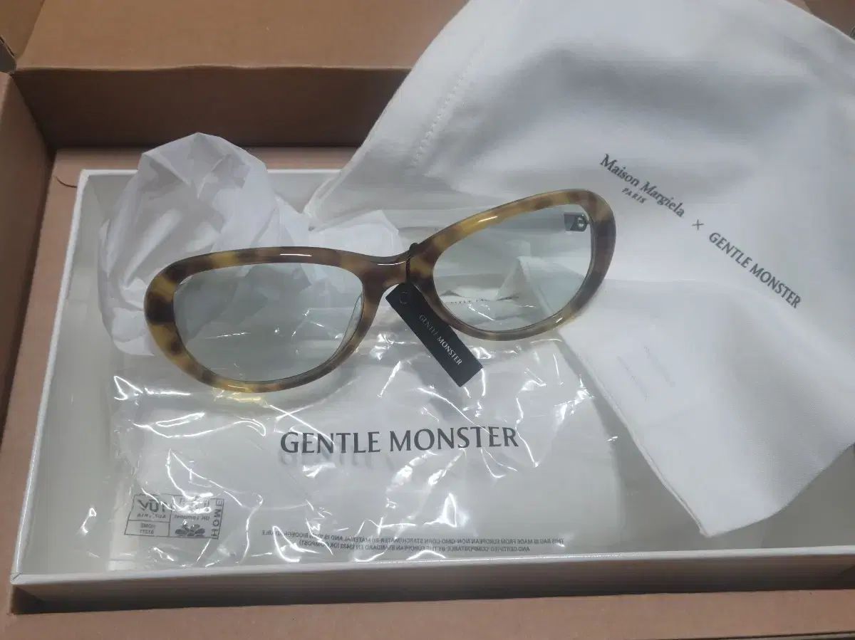 ジェントル モンスター x メゾン Maison Margiela メゾンマルジェラ MM215 TORTOISE グリーン