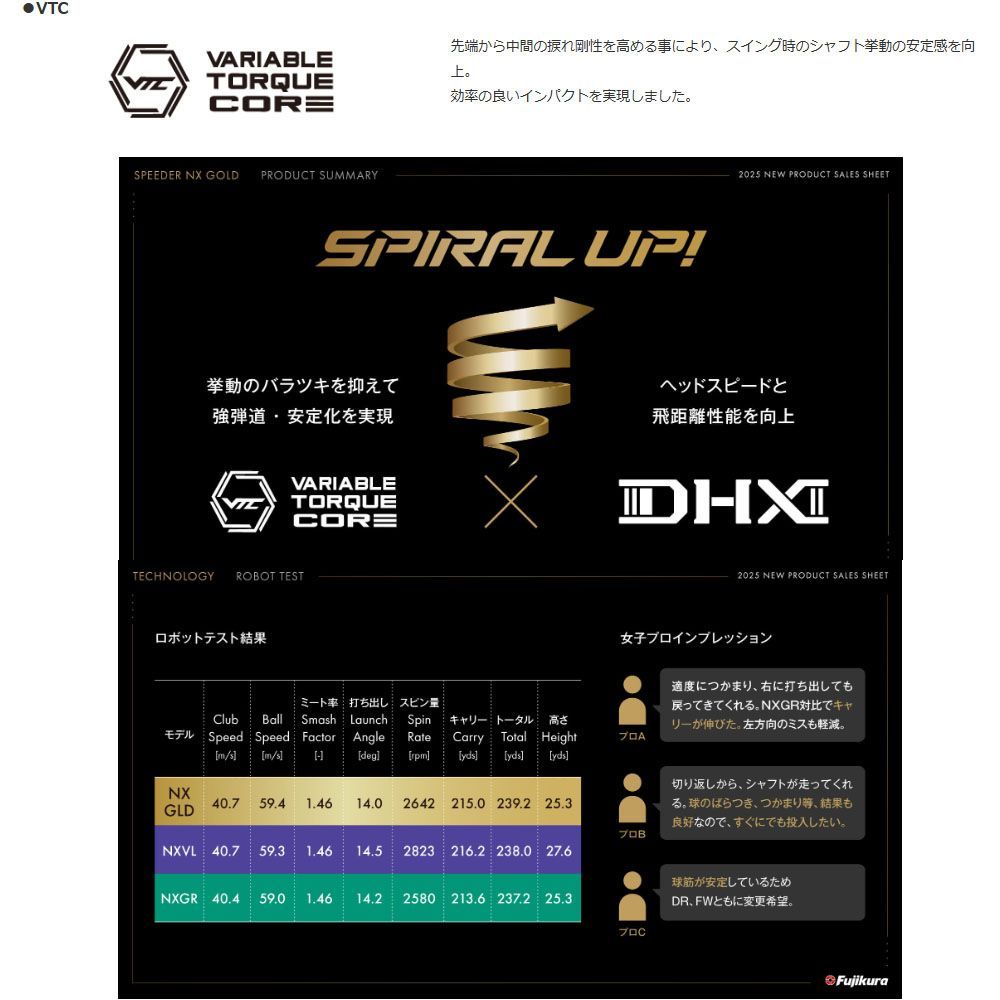 RusTick ピン 互換性 スリーブ付き フジクラ 藤倉 スピーダー NX