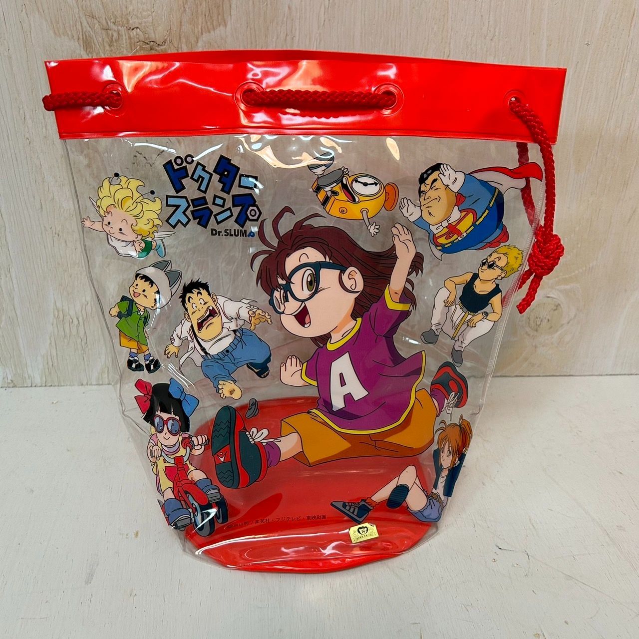ドクタースランプ アラレちゃん プールバッグ ビニールバッグ