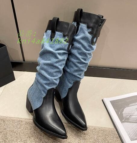 ロングブーツ韓国ファッションレディース7SHO-62 kni4a841882