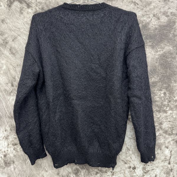 サンローランパリ  プレイボーイ サイズ:M  713263 Y75SA プレイボーイロゴモヘアニット 中古 OM10 SAINT LAURENT PARIS×PLAYBOY/ サンローランパリ×プレイボーイ 22AW