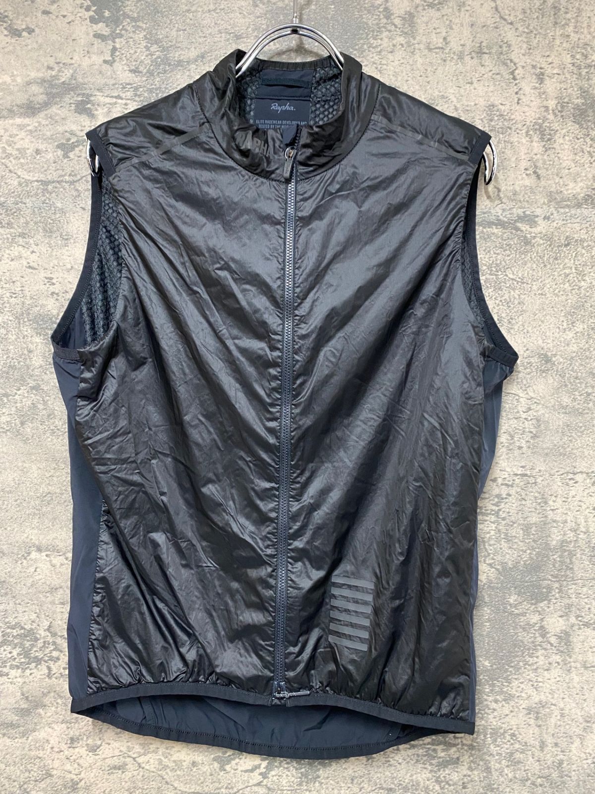 IX316 ラファ Rapha PRO TEAM INSULATED GILET サイクルベスト ジレ 黒 M 裏起毛