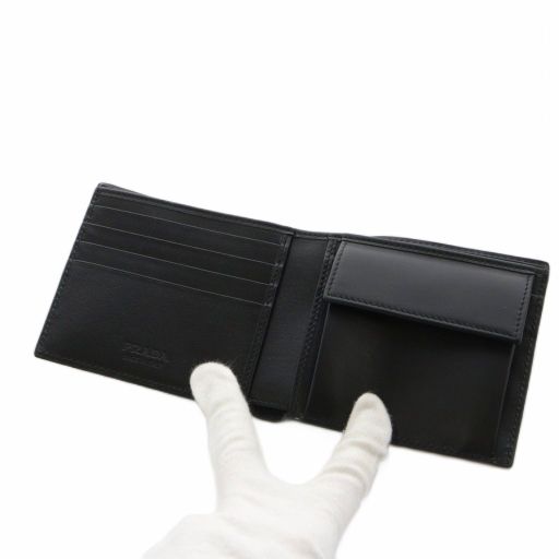 ブラッシュドレザー 黒