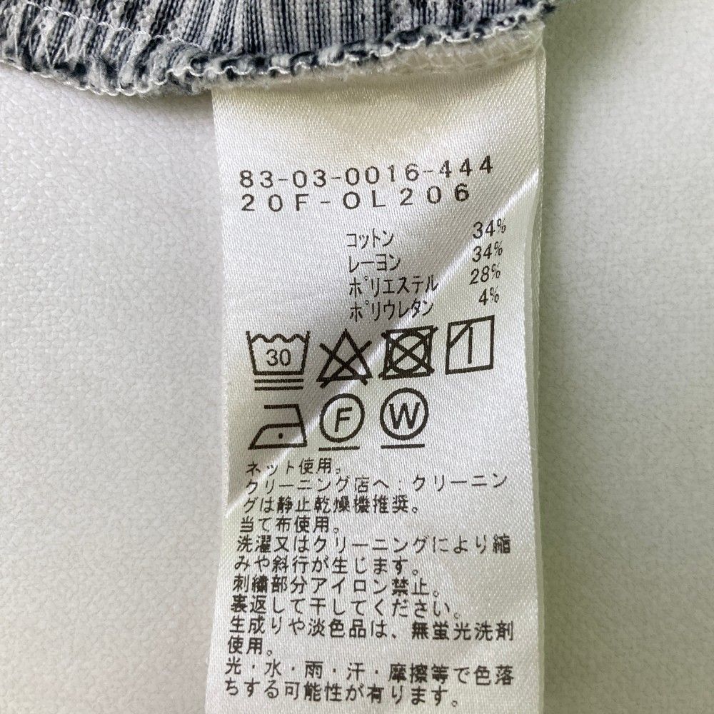 サイズ：L BEAMS GOLF ビームスゴルフ  ハイネック 半袖Tシャツ ロゴ×ボーダー柄 ブラック系 [240101348672] ゴルフウェア レディース ストスト サイズ：L BEAMS GOLF ビームスゴルフ ハイネック 半袖Tシャツ