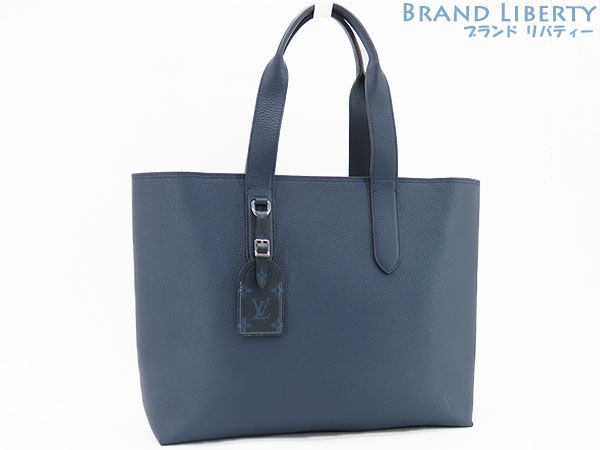 ルイヴィトン LOUIS VUITTON トリヨン カバ ヴォワヤージュ NV トートバッグ ショルダーバッグ ビジネスバッグ ネイビー M53240