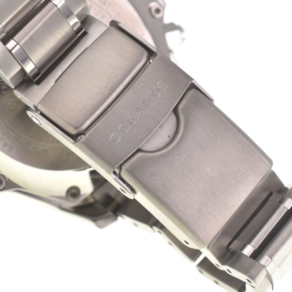カシオ CASIO OCW-P2000-1AJF オシアナス カシャロ チタン 本格ダイバーズ ソーラー電波 メンズ I 139577