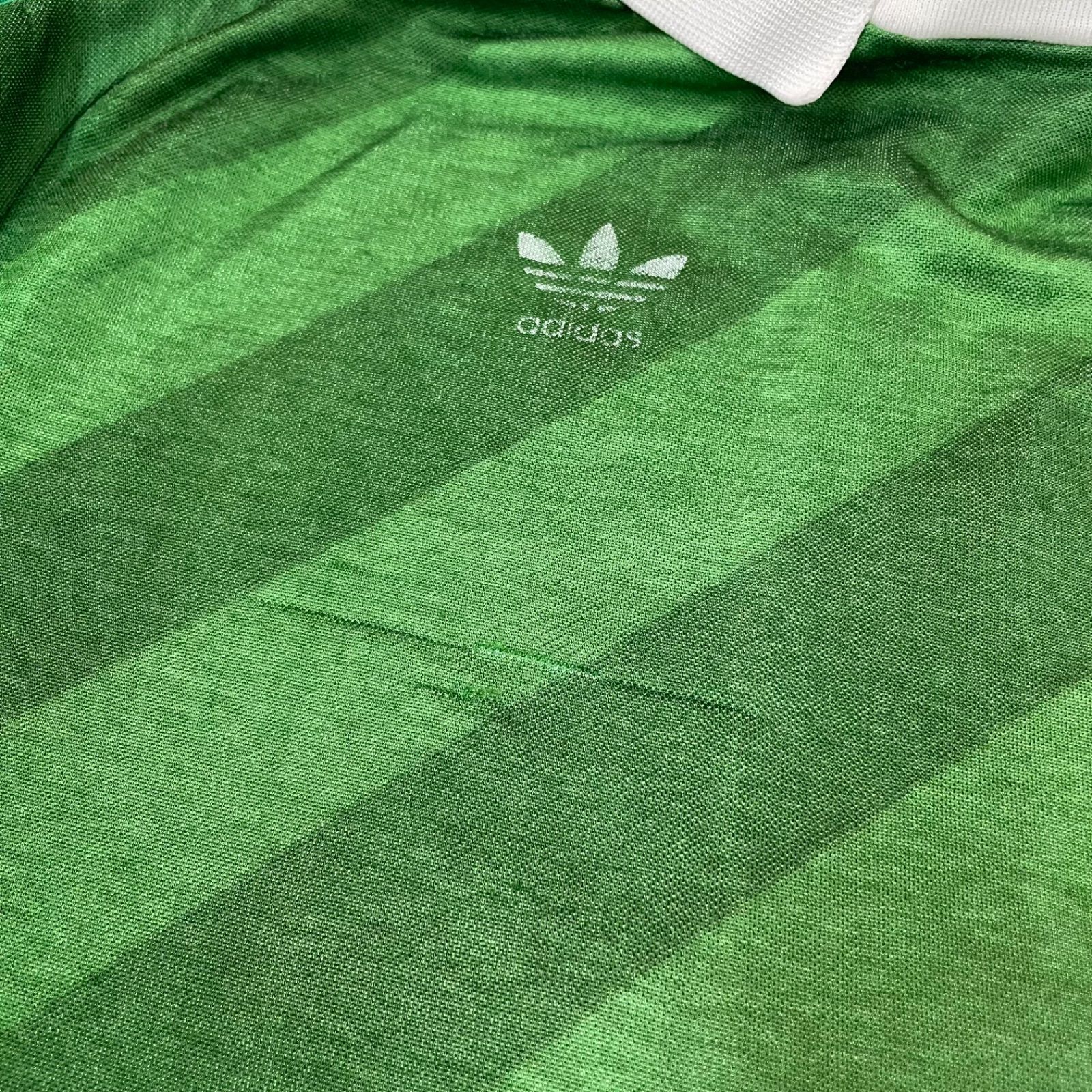 80s 西ドイツ製 adidas ゲームシャツ M キーパーシャツ 80年代 アディダス 万国旗タグ サッカー soccer GK ユーズド USED  ヴィンテージ 古着 MADE IN WEST GERMANY - メルカリ