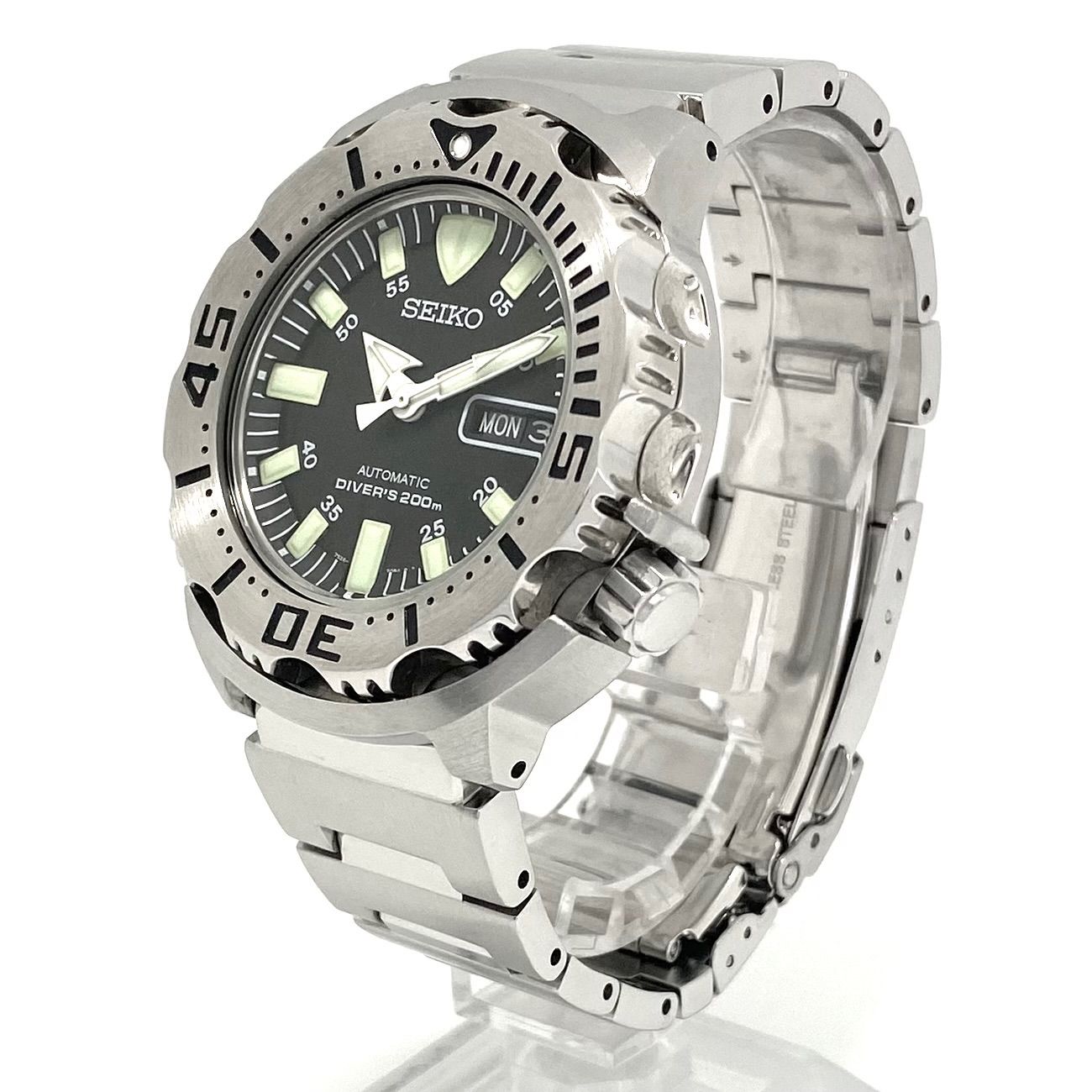 中古 腕時計 メンズ セイコー SEIKO ブラックモンスター SKX779 7S26 