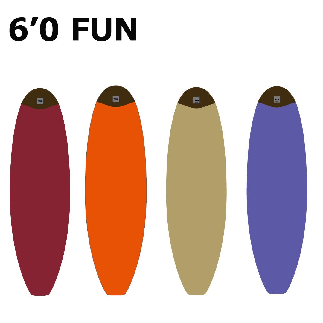 ツールスTLS　KNIT CASE　6’0 FUN　ファンボードニットケース　