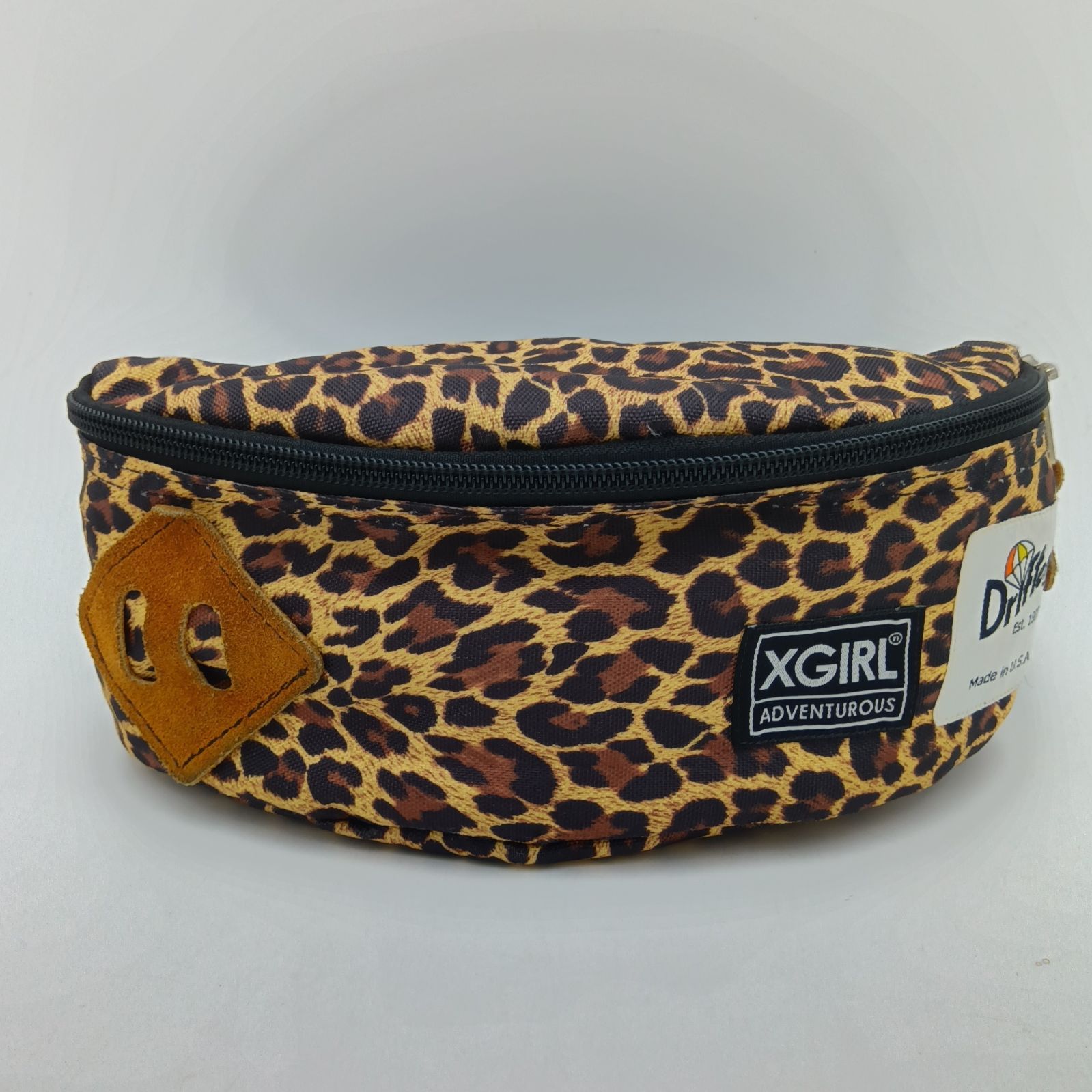 ポーター エックスガール タンカー ウエストバッグ ボディバッグ ヒョウ柄 X-girl（エックスガール）の「X-girl×PORTER INSIDE LEOPARD WAIST BAG
