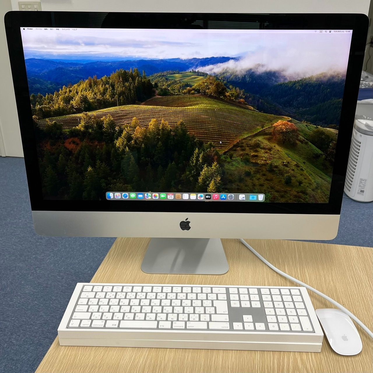 Apple iMAC 5K 27inch 2019】マウス、キーボード付-