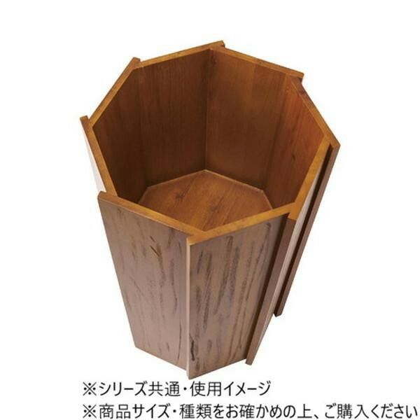 東谷 ウッドプランター L ブラウン GUY-824BR