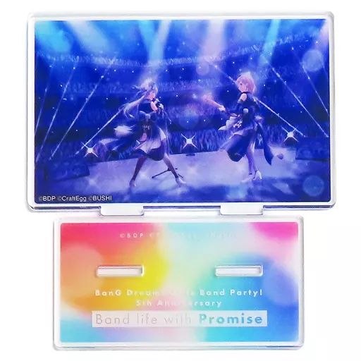 【中古】アクリルスタンド・アクリルパネル Band life with Promise ミニプレートアクリルスタンド 「BanG Dream! ガールズバンドパーティ!」