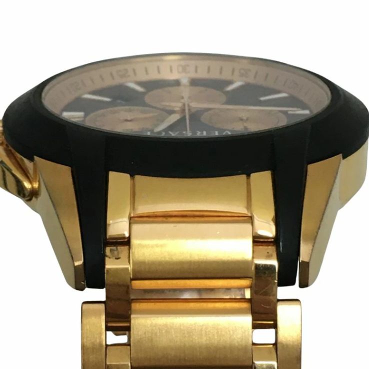 未使用】ヴェルサーチ VEM800318 キャラクター クロノグラフ 腕時計