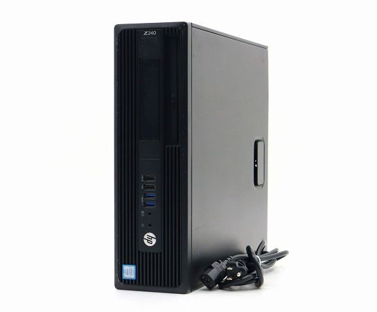 hp Z240 SFF Workstation Xeon E3-1225 v5 3.3GHz 8GB 480GB(SSD) Quadro P1000 DVD+-RW Windows10 Pro 64bit 中古