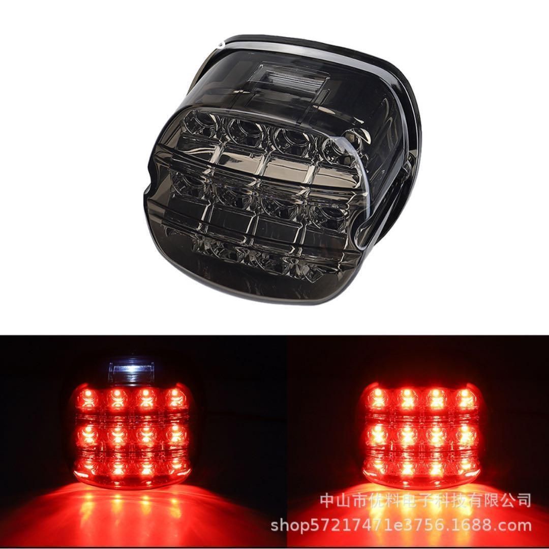 ハーレー純正　レイバックLEDテールランプ 楽天市場】レイバックLEDテールライト /スモークレンズ ハーレー