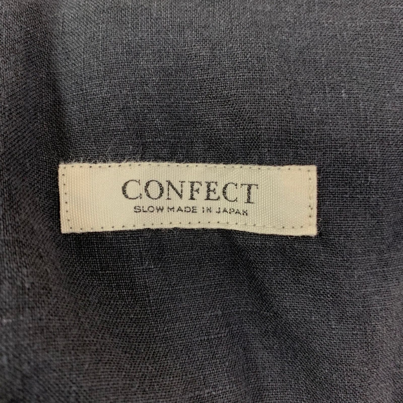 コンフェクト CONFECT リネン フルジップ ジャケット 02223-0059