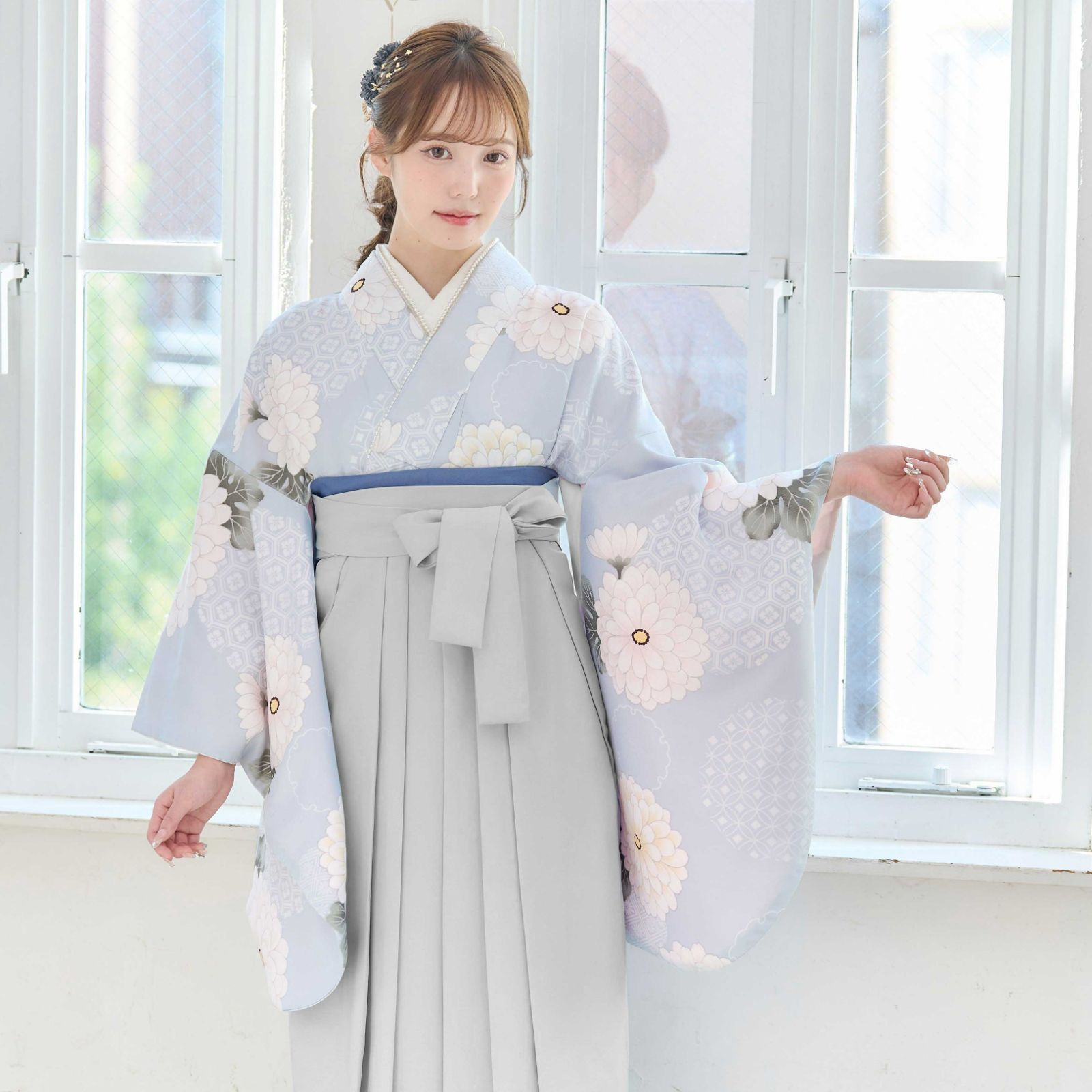 【振り袖　5点セット】　振袖　花柄　蘇芳　刺繍半衿　袋帯　フルセット 振り袖 5点セット】 振袖 花柄 蘇芳 刺繍半衿 袋帯 フルセット 振り袖