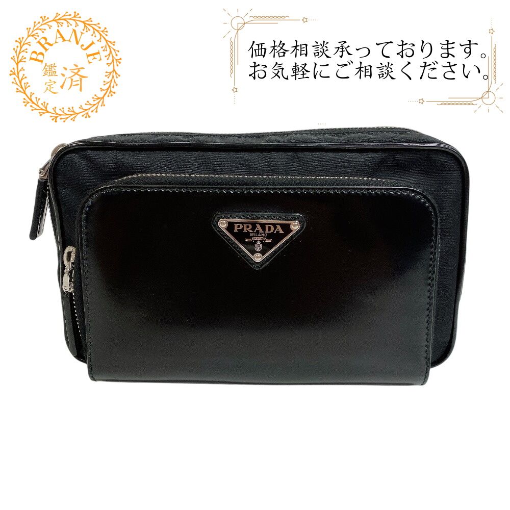PRADA プラダ ボディバッグ ウエストポーチ ショルダーバッグ 美品