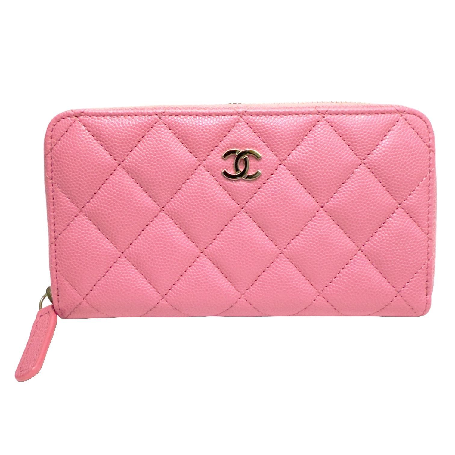 CHANEL シャネル マトラッセ ラウンドファスナー ミディアム 