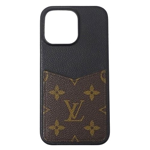 ルイ ヴィトン LOUIS VUITTON スマホケース モノグラム レディース メンズ ブランド iPhone バンパー 14 Pro Max M82000 ブラウン ブラック 携帯ケース iPhoneケース おしゃれ