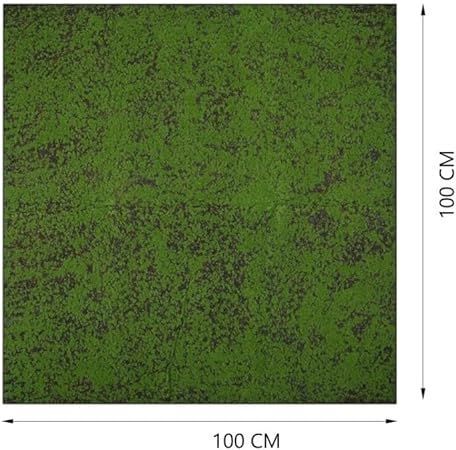 フェイクグリーン 苔マット 人工芝 苔 １m×１ｍ 緑 モス 絨毯 カーペット 造花 テラリウム インテリア 芝生 和風 盆栽 日本庭園 - メルカリ