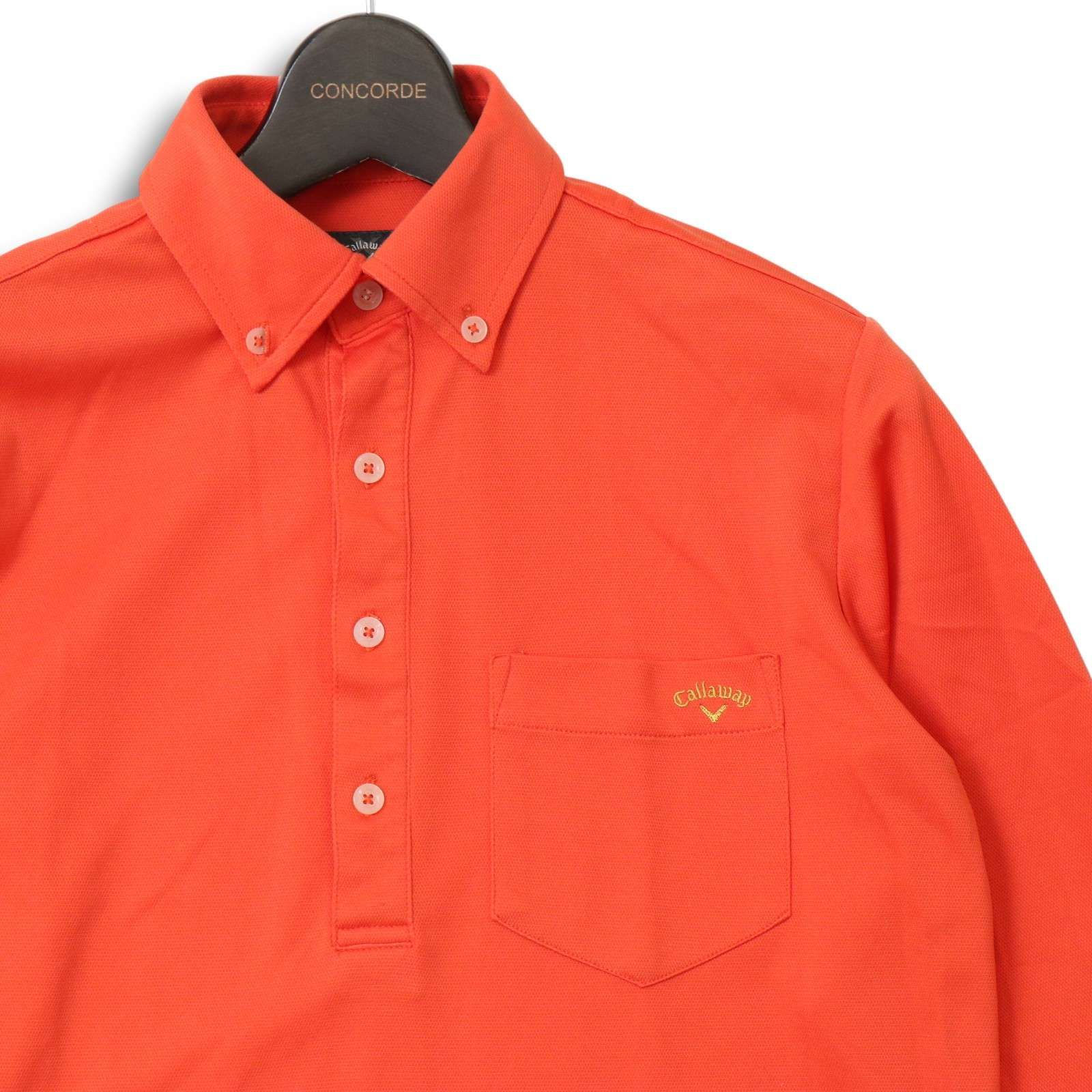 Callaway ゴルフメンズポロシャツ　オレンジ　Lサイズ Mens Callaway X Solid Golf Polo – Callaway Apparel