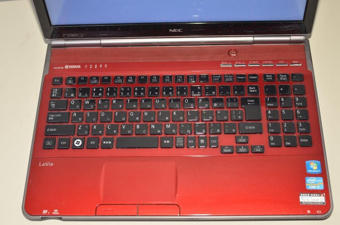 中古良品ノートパソコン Windows11+office 爆速SSD480GB NEC LL750/F 第二世代i7/メモリ8GB/15.6インチ/無線内蔵/ブルーレイ/便利なソフト 中古良品ノートパソコン Windows11+office 爆速SSD480GB NEC LL750/F