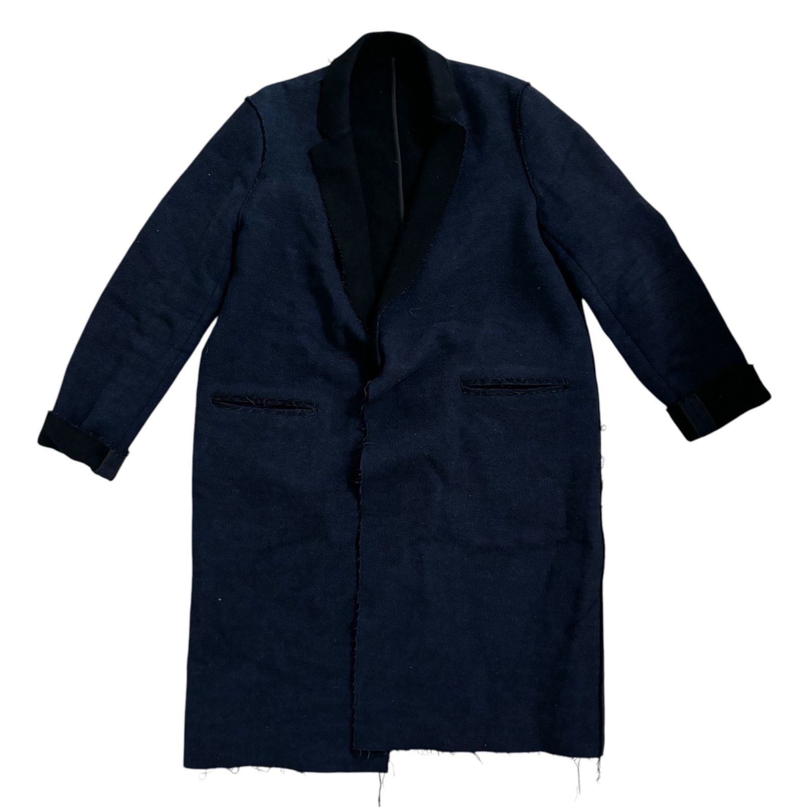美品 Paul Smith アンゴラ100% ダブル襟 チェスターコート