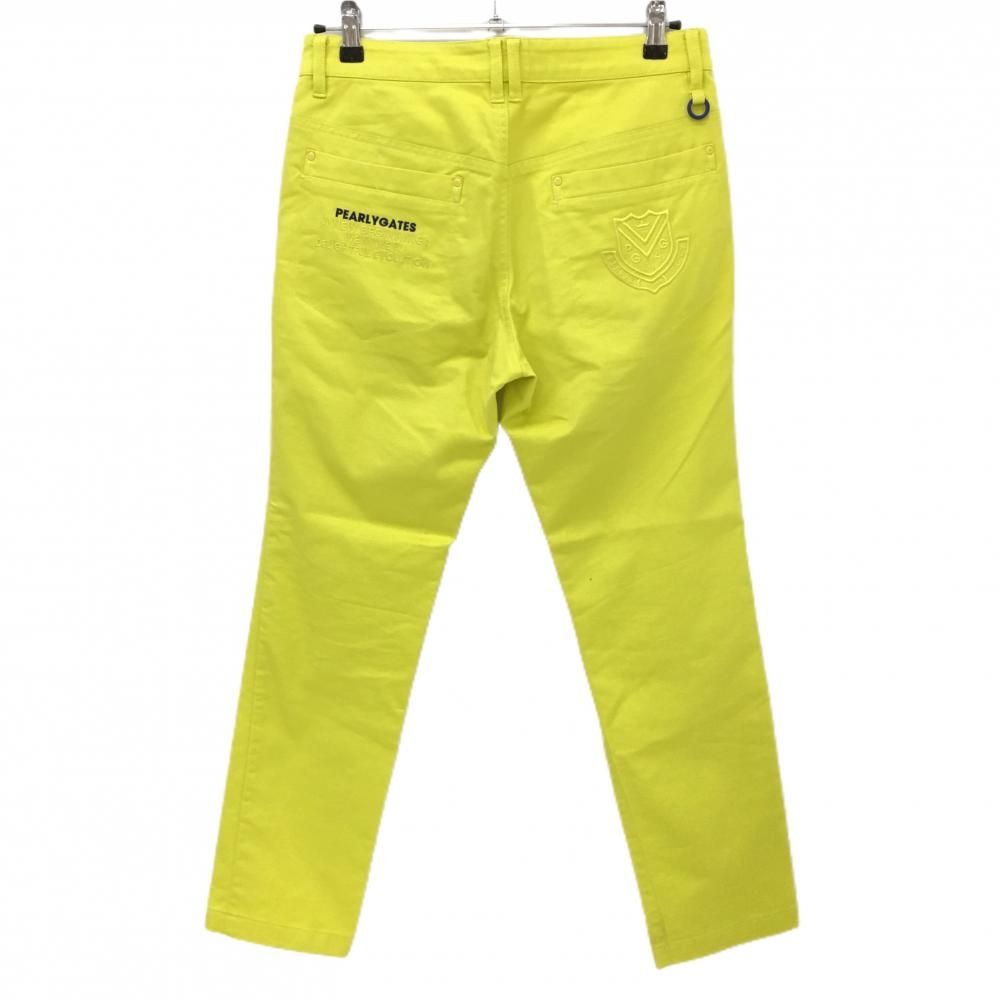 美品　パーリーゲイツ　ストレッチパンツ　クリームイエロー　24年モデル サイズ：2 PEARLY GATES パーリーゲイツ ストレッチ ロングパンツ ニコ