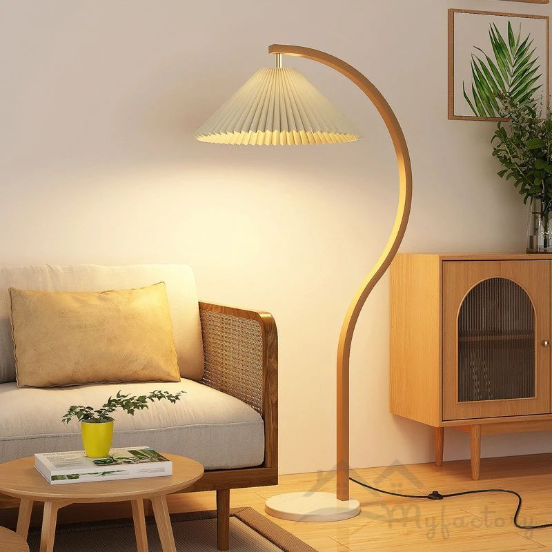 フロアランプ おしゃれ 調光調色 LED電球オプションあり 間接照明 リビング スタンドライト 明るい 照明器具 フロアライト LED照明 照明 置き型 ファブリック 寝室 北欧 読書灯 インテリア