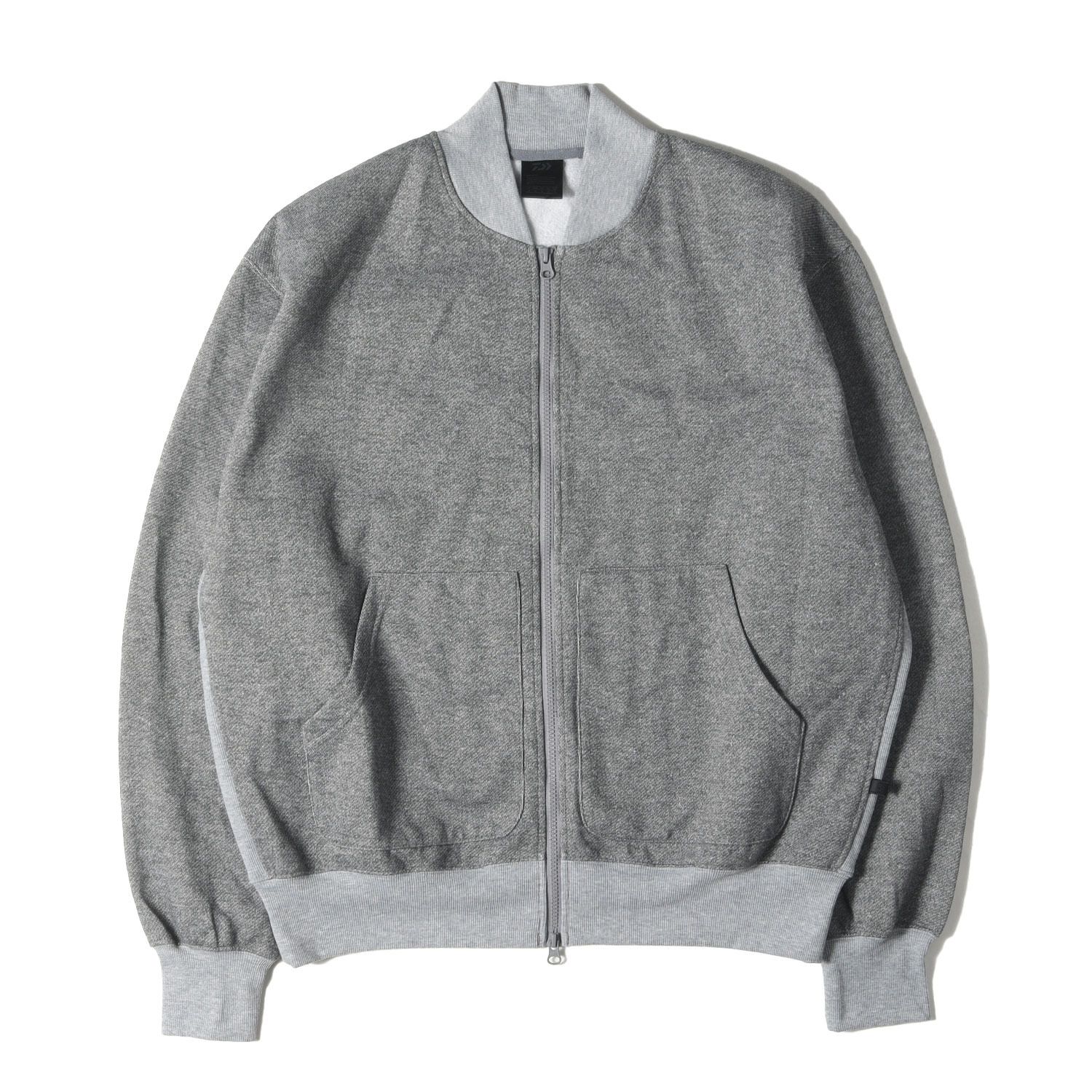 美品 DAIWA PIER39 ダイワ ピア39 カーディガン サイズ:M 23AW ジップ スウェット カーディガン(TECH SWEAT CARDIGAN) グレー系(SALTu0026PEPPER) トップス トレーナー【メンズ】