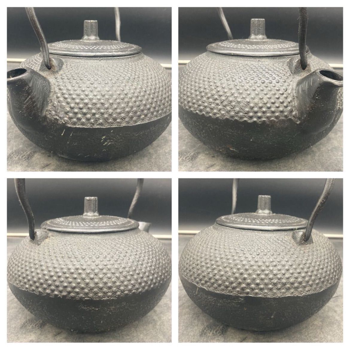 骨董店にて購入 鉄瓶　急須　茶道具　南部鉄器 骨董南部鉄瓶、茶道具 （骨董】南部鉄器 鉄瓶 茶道具 | 高く売る