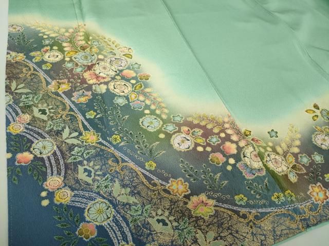 平和屋着物○越後十日町の一流染匠 桐屋・翠山工房 徳永憲峯 訪問着