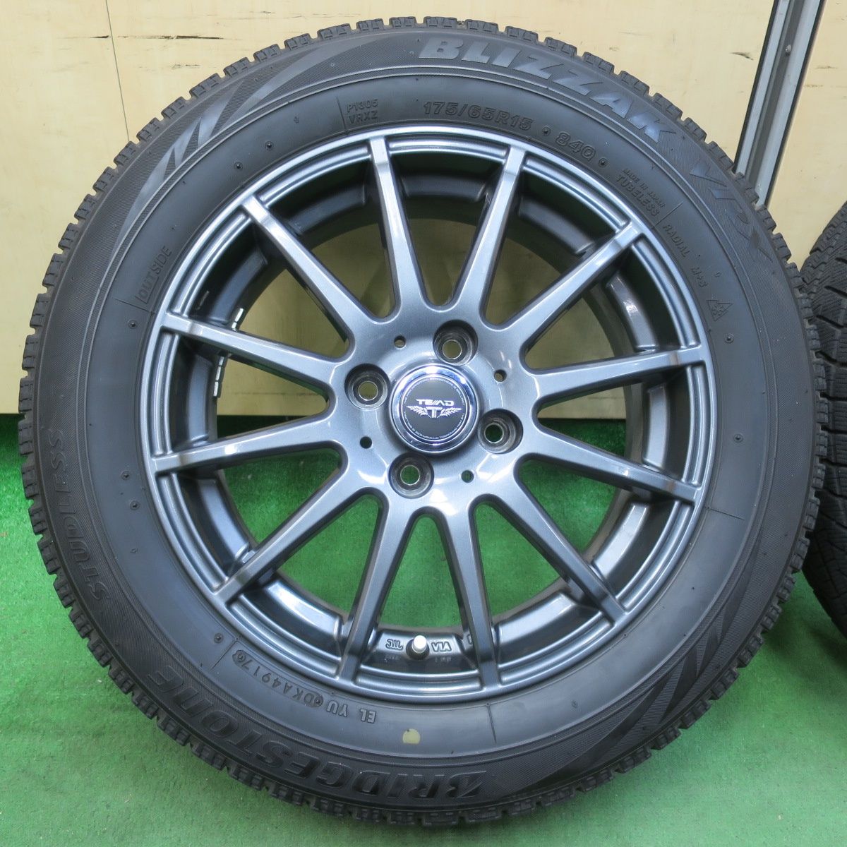 新品 25年製 4本】ブリヂストン ブリザック VRX3 175/65R15 新品 25年