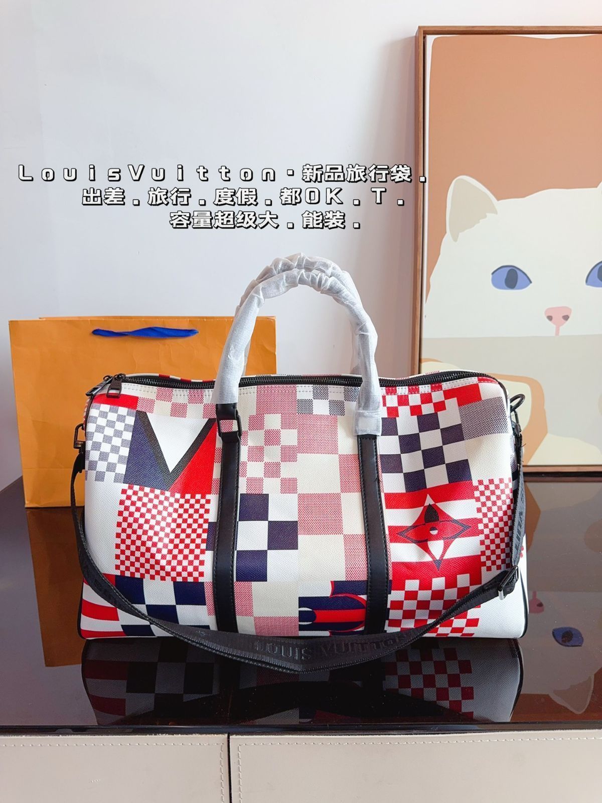 【夏に持ち歩きたい】★LOUIS VUITTON★Keepallショルダーバッグ LVルイヴィトン春夏限定新作keepall、財布、鍵バッグ、小銭入れ