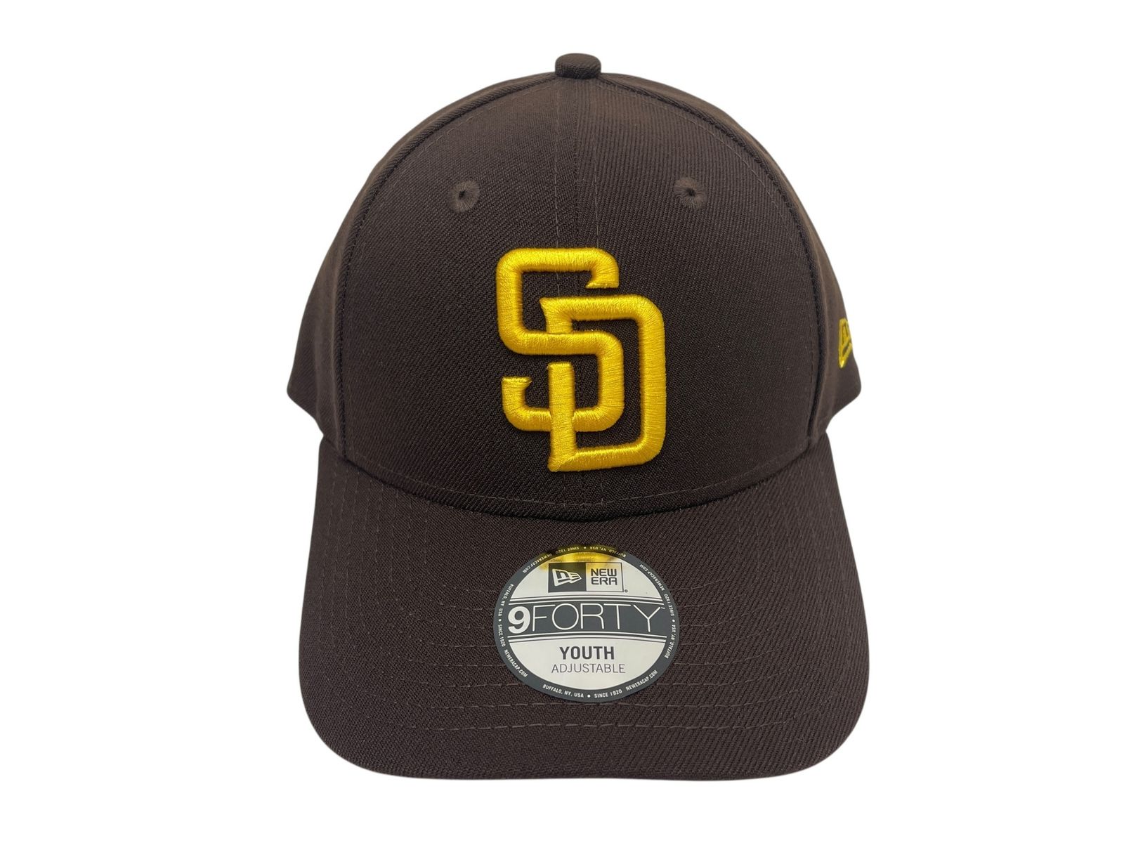 NEWERA (ニューエラ) サンディエゴ・パドレス ベースボールキャップ CAP F 52~55.8cm ブラウン キッズ レディース/045