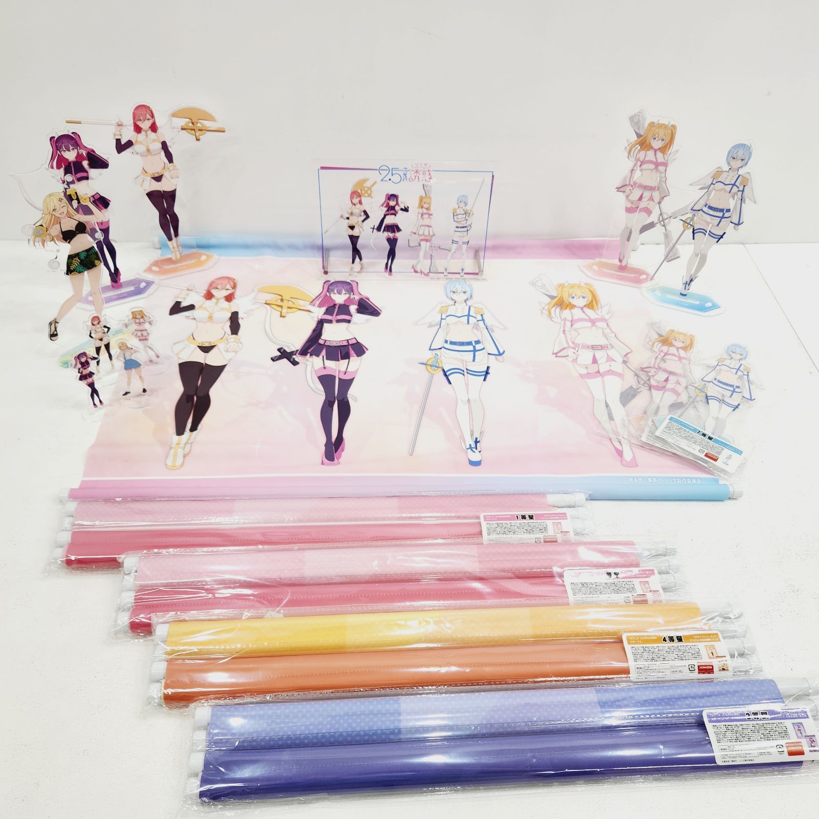 2.5次元の誘惑 にごリリ リリエル スターくじ タペストリー アクリルスタンド アクリルスタンド（リリエル シンデレラ☆スターコラボ衣装