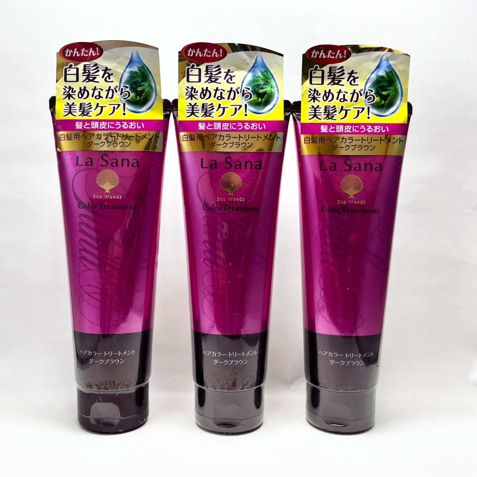 La Sana ヘアカラートリートメント 180g×3