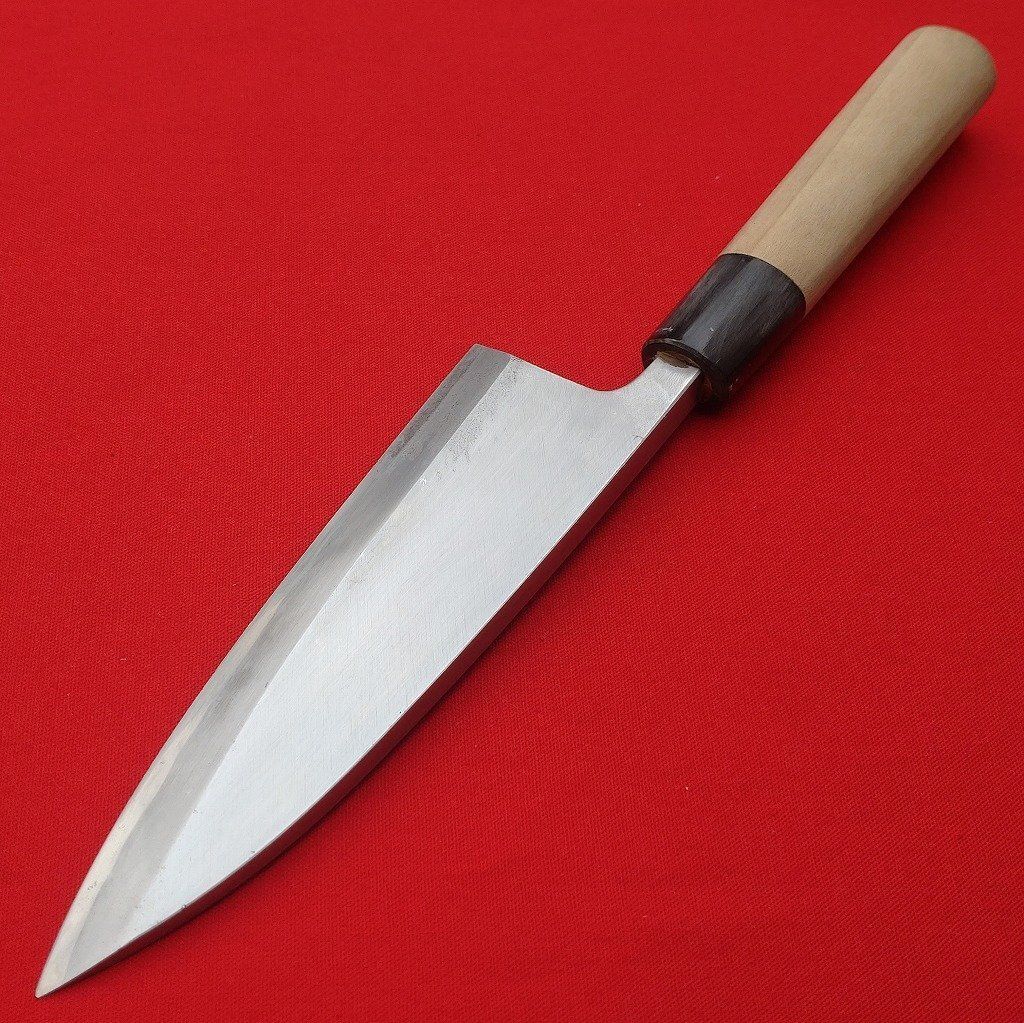 有次】※左用 相出刃包丁 刃渡19.8㎝ 全長35.3㎝ 峰厚