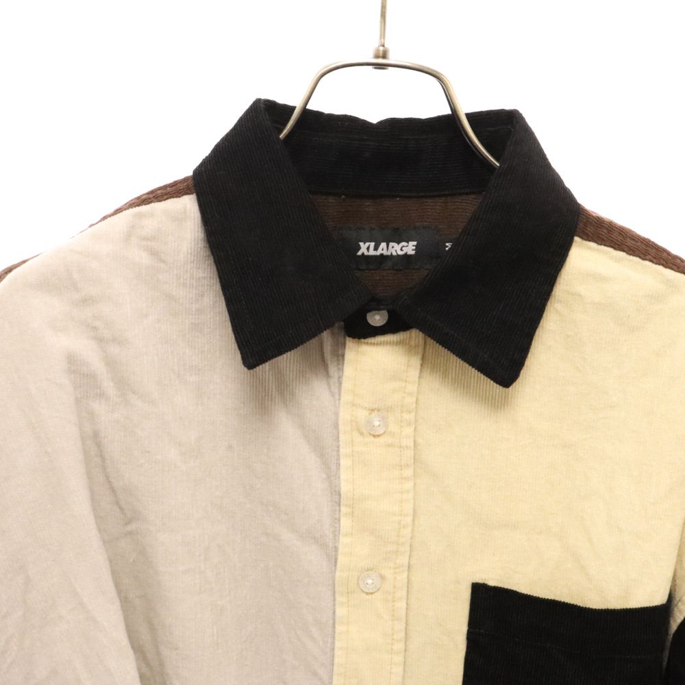 X-LARGE (エクストララージ) Corduroy L/S Shirt コーデュロイ 長袖 